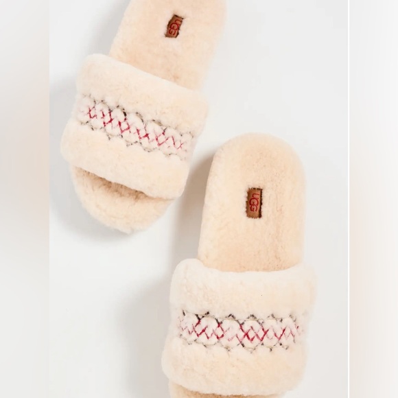 UGG Shoes - NEW UGG Cozetta Tasman Braided Shearling Slippers Size 9